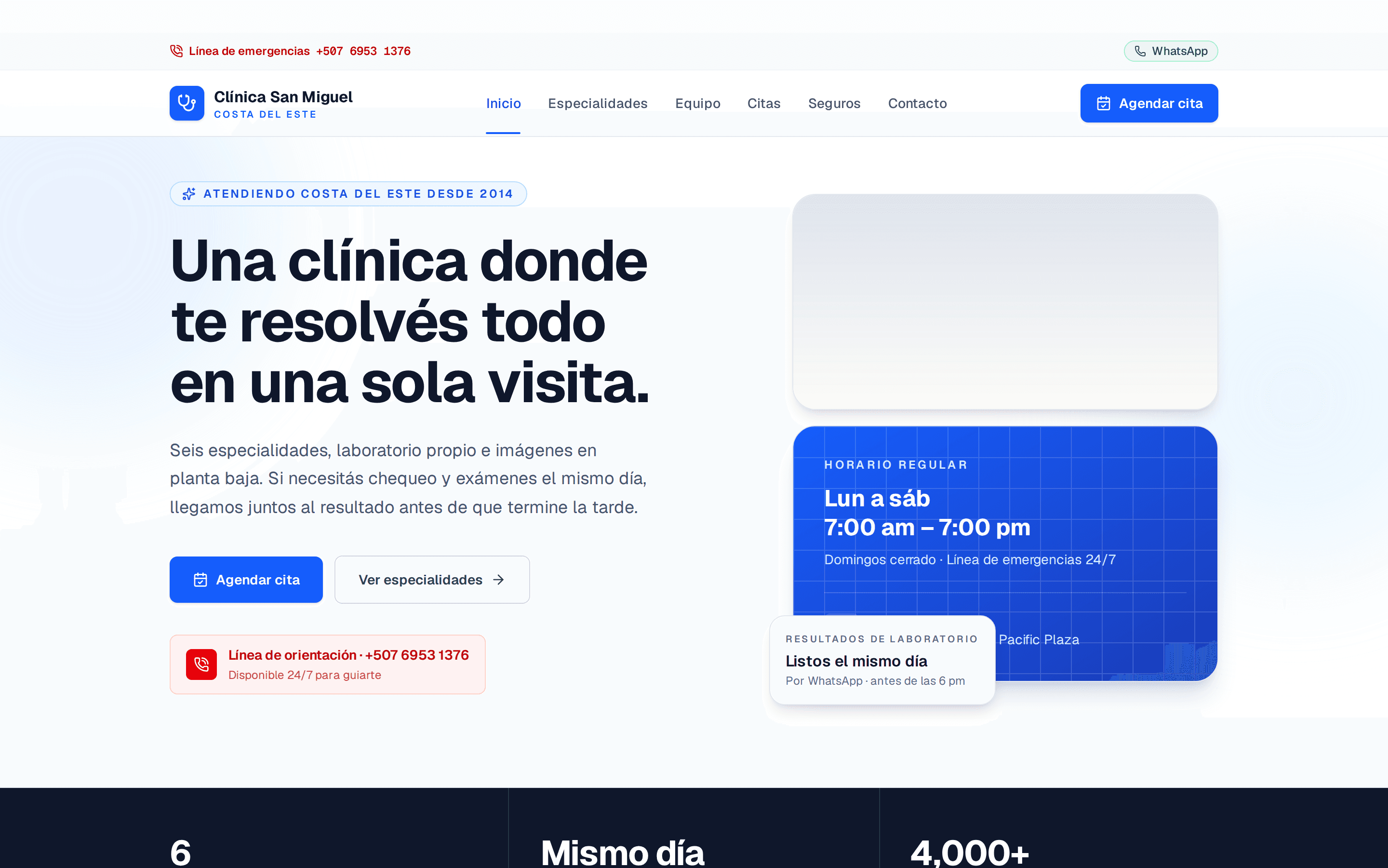 Clínica San Miguel — Clínica médica